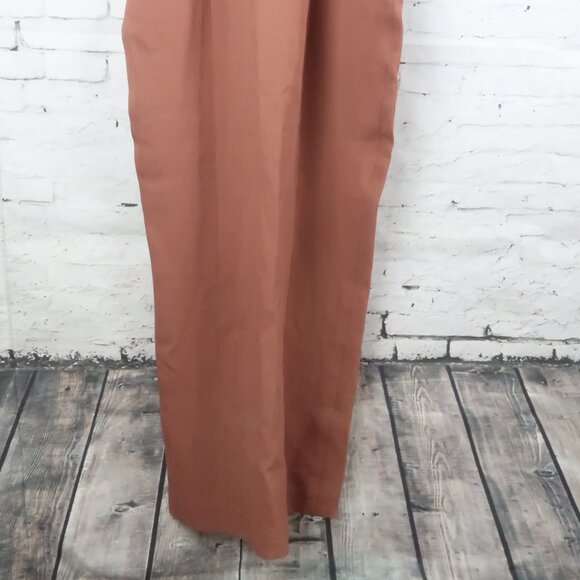 ZARA BROWN STRAPLESS BODYCON MIDI DRESS SIZE MEDIUM NWT - Picture 8 of 11